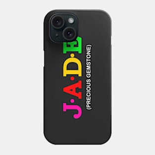 Jade - Precious Gemstone. Phone Case