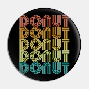 Vintage Donut Pin