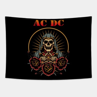 skull triangle ac dc Tapestry