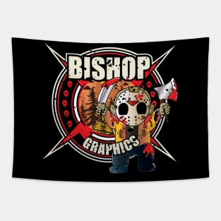 Bishop Graphics Halloween Logo Tapestry