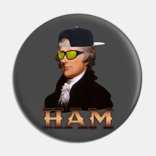 Alexander 'HAM' Hamilton by Basement Mastermind Pin