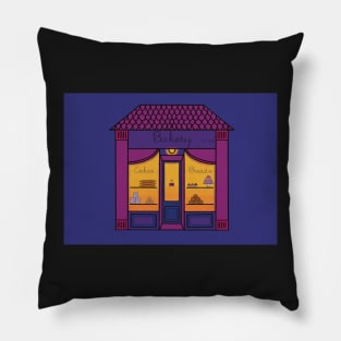 Bakery Illustration Pillow