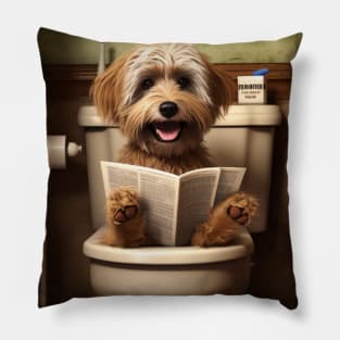 Literary Paws Pillow