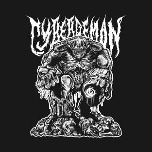 Cyberdemon - White T-Shirt