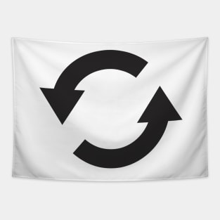 Recycle Symbol Tapestry