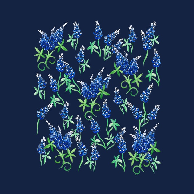 Texas Bluebonnets by bubbsnugg