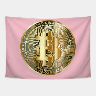 t-shirt bitcoin Tapestry