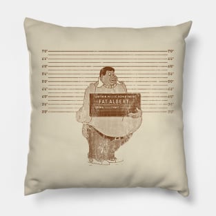 Fat Albert Mugshot Pillow