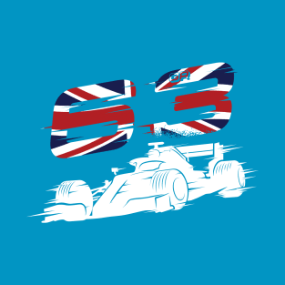 We Race On! 63 [Flag] T-Shirt