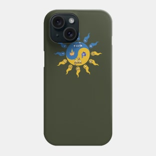 Autumnal Equinox (southern hemisphere global) Phone Case