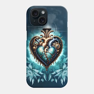 Wonderful elegant steampunk heart. Phone Case