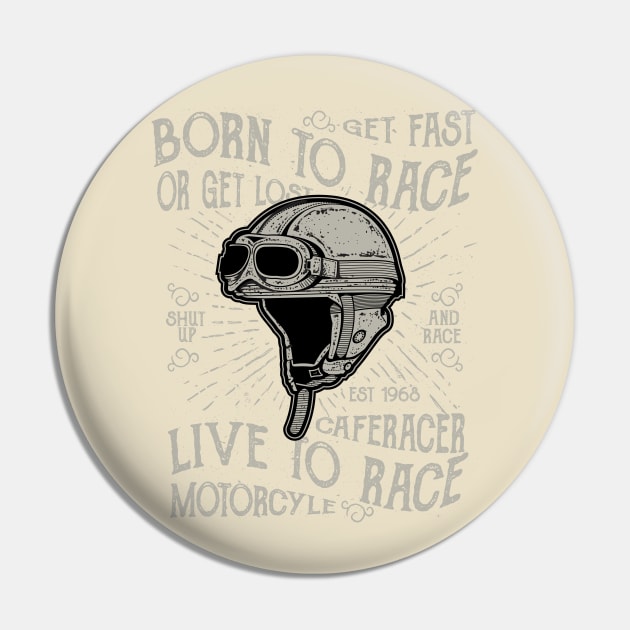 Born to Race Tazzum Pin by Tazzum