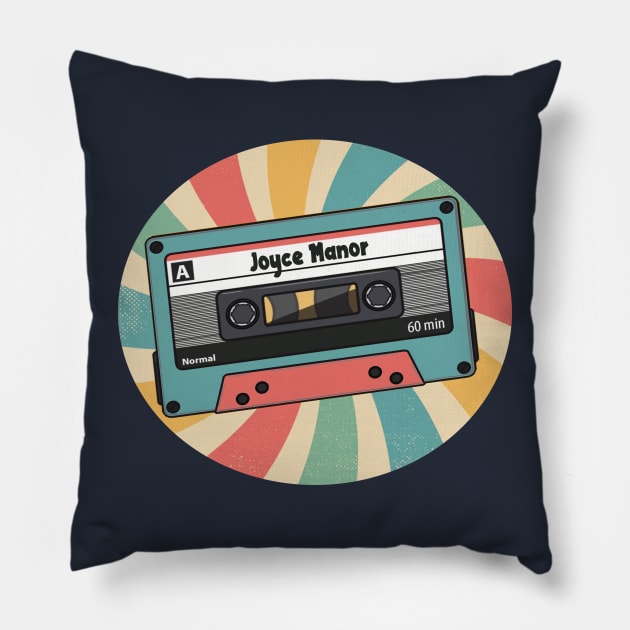 joyce manor retro Pillow by Saha Paloma Ilustra