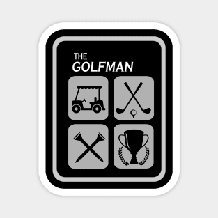 the golfman Magnet