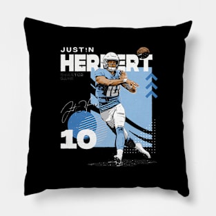 Justin Herbert Los Angeles C Squared Pillow