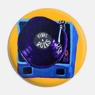 Vinyl Rules Pin