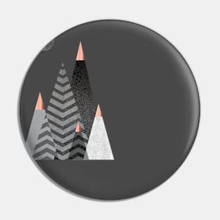 Nordic Mountains Pin