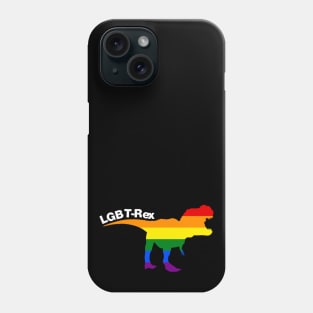 LGBT-Rex - Rainbow T-rex (Gay Pride) Phone Case