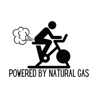 Powered by Natural Gas T-Shirt