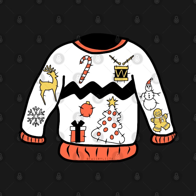 Really Ugly Christmas Sweater by faiiryliite