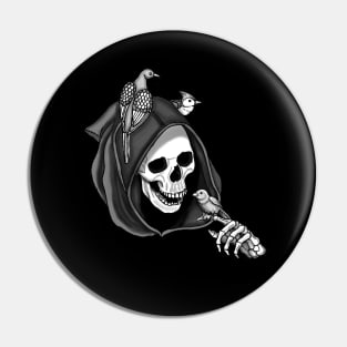 Not So Grim Reaper Pin