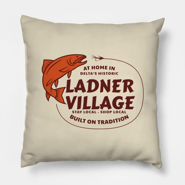 Ladner Village Pillow by FahlDesigns