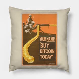 Buy Bitcoin Pillow