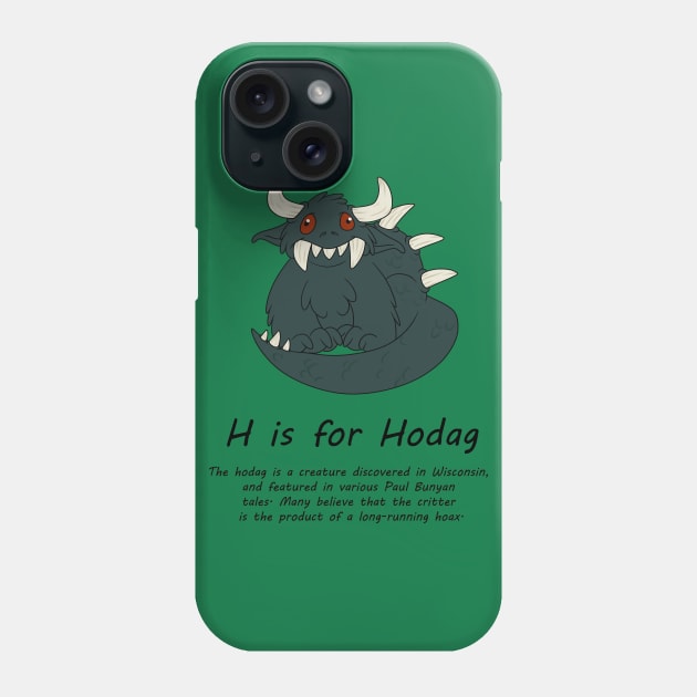 Hodag Phone Case by possumtees