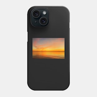 Calm Ocean Sunset, Western Port Bay Phone Case