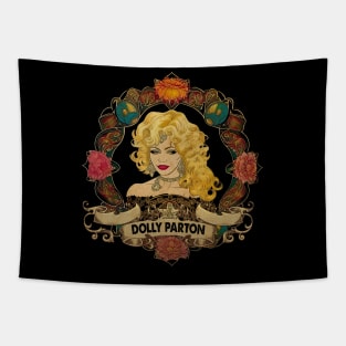 Gift Men Musician Dolly Vintage Retro Tapestry