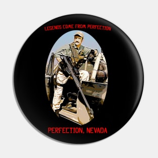 The Legend From Perfection Pin