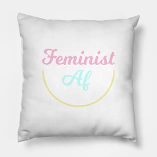 Feminist AF Pillow