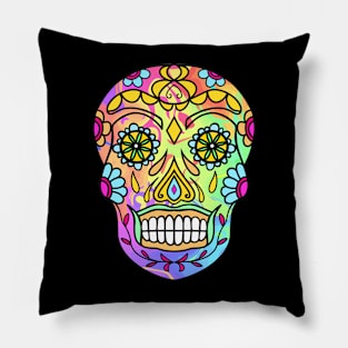 SUGAR Skull Portrait Pillow