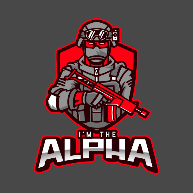 I'm The Alpha (10) by CavemanMedia