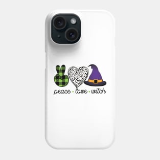 Peace Love Witch Phone Case