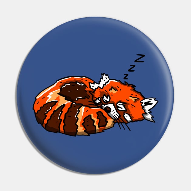 Red panda Pin by il_valley