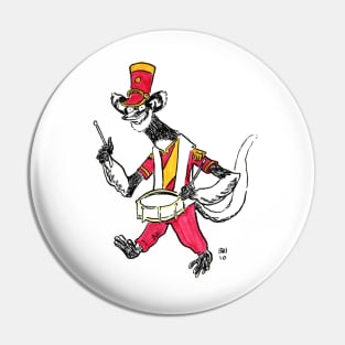 Marching Lemur Pin