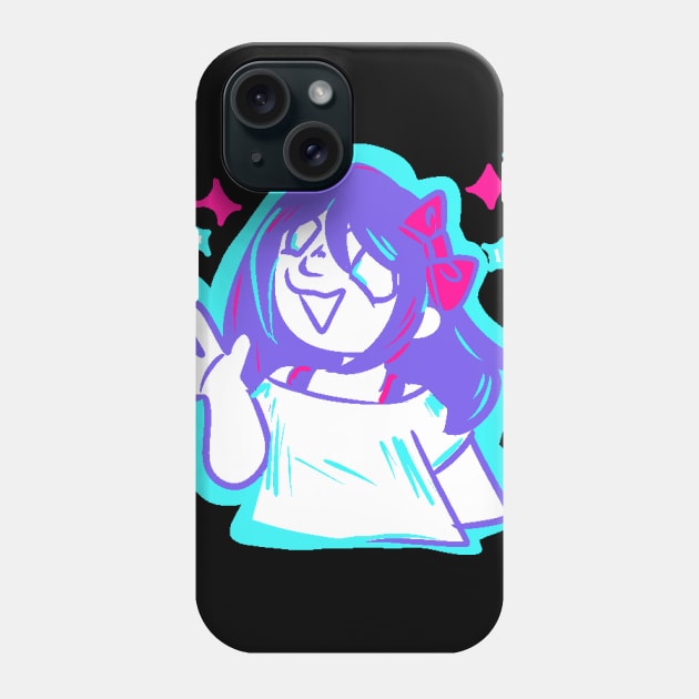 Aubrey sparkle Phone Case by Witchycryptids