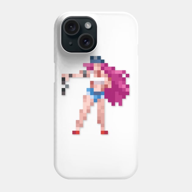 Poison low-res pixelart Phone Case by JinnPixel