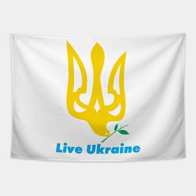 Live Ukraine Tapestry by STARSsoft