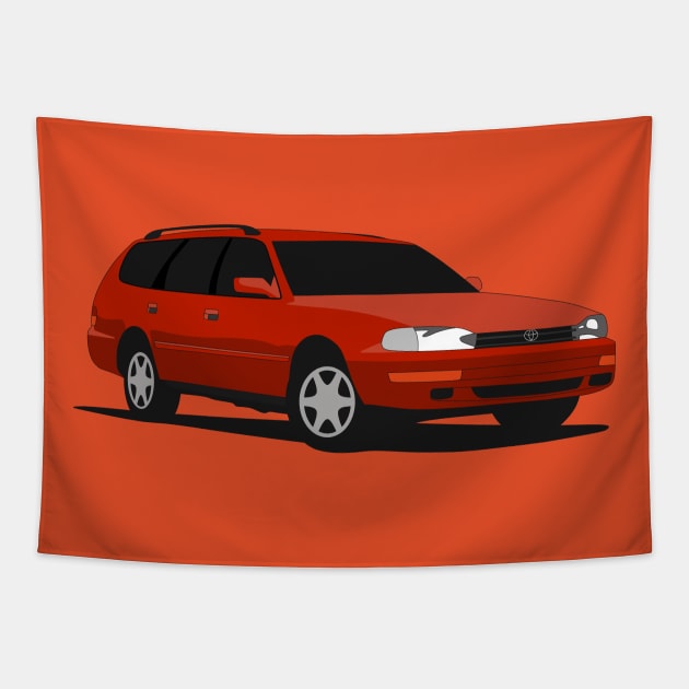 1995 Toyota Camry Wagon Tapestry by TheArchitectsGarage