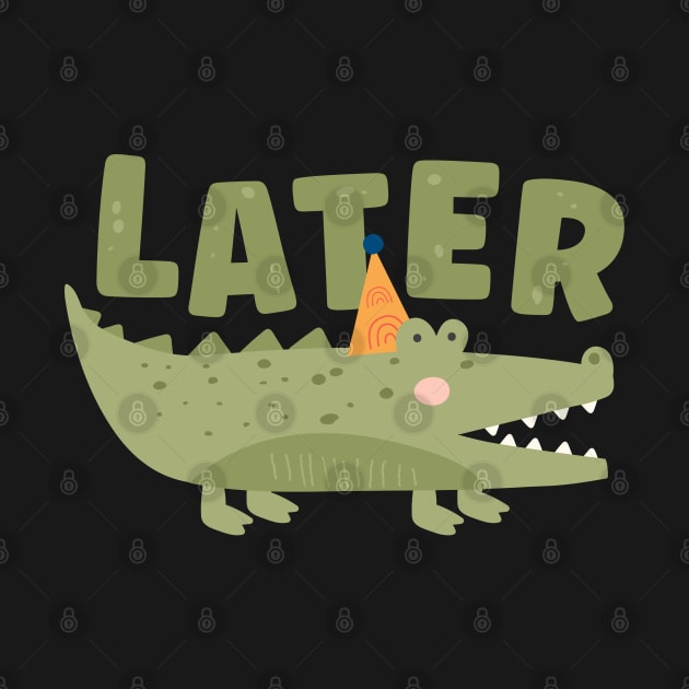 So long, farewell, auf Wiedersehen, goodbye - Later Alligator by Ofeefee