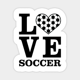 Love Soccer / Football Magnet