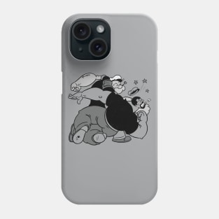 The Sailor Man Returns BW Phone Case