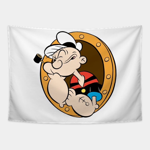 popeye Tapestry by randycathryn