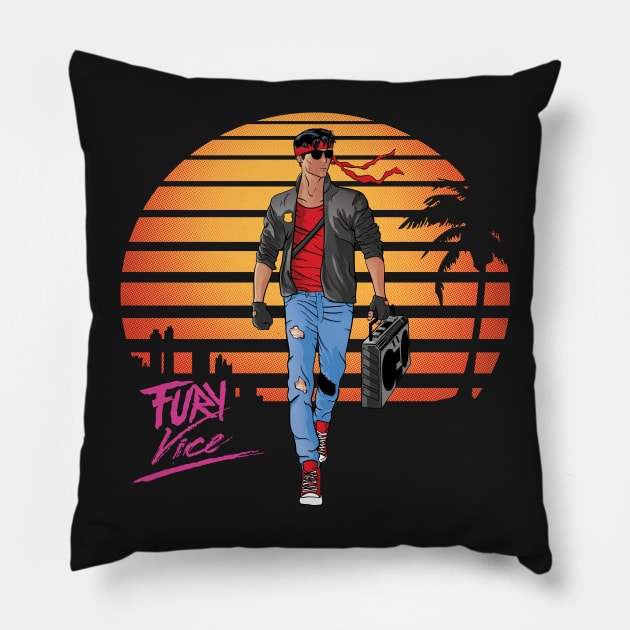 Fury Vice Pillow by SharkPants