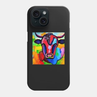 Painterly Cow Phone Case