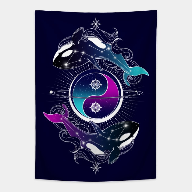 Harmonic Sky Tapestry by ChocolateRaisinFury