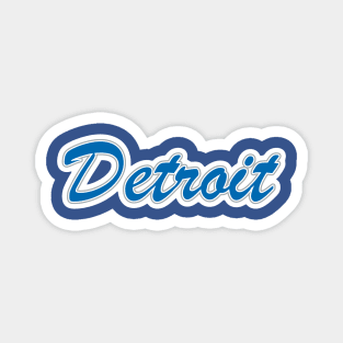 Football Fan of Detroit Magnet