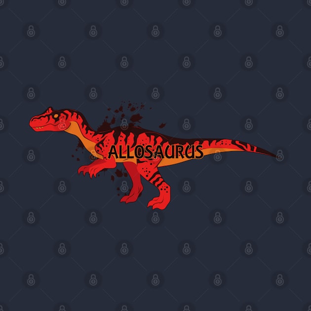 Allosaurus by SakuraDragon